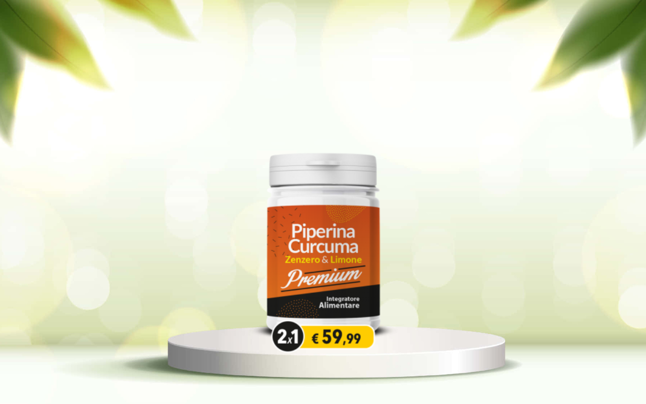 Detox naturale con piperina e curcuma: prova ora il benessere intestinale