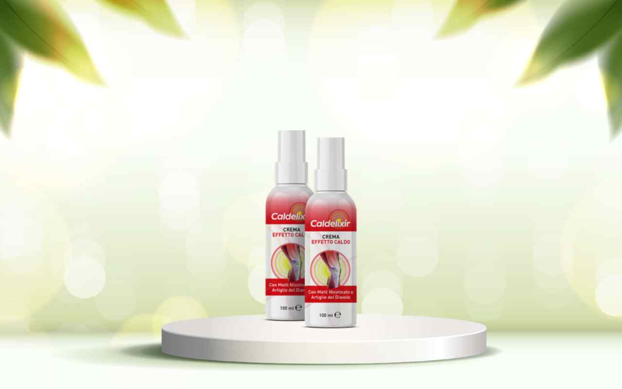 Prova ora Caldelixir: la crema riscaldante efficace contro dolori e rigidità muscolare