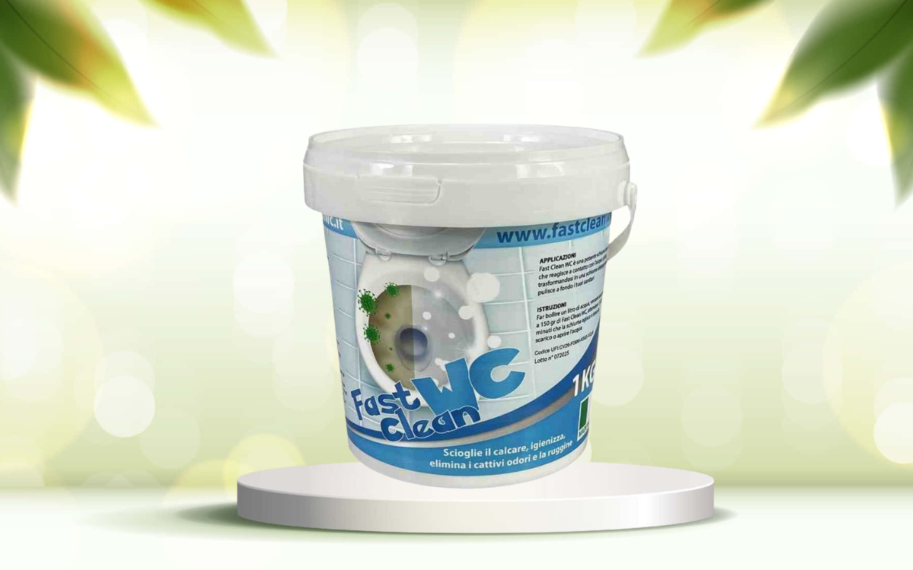 Scopri come eliminare calcare e ruggine dal WC senza sforzo con Fast Clear WC